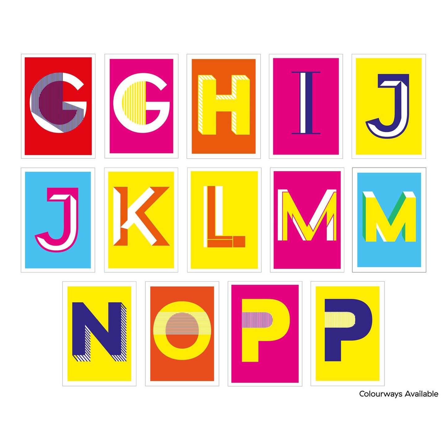 Alphabet Prints