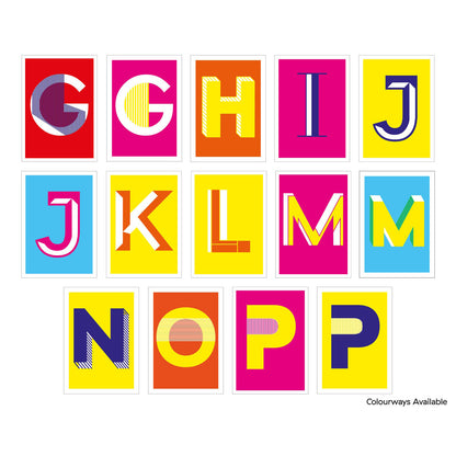 Alphabet Prints