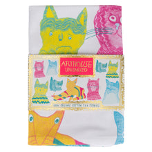 Load image into Gallery viewer, Miaow for Now, 100% Organic Tea Towel