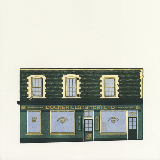Dockerills Risograph Print