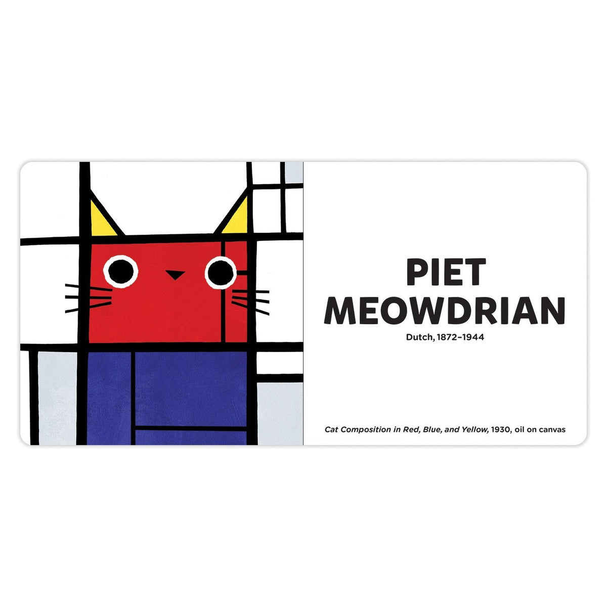 Artsy Cats Board Book