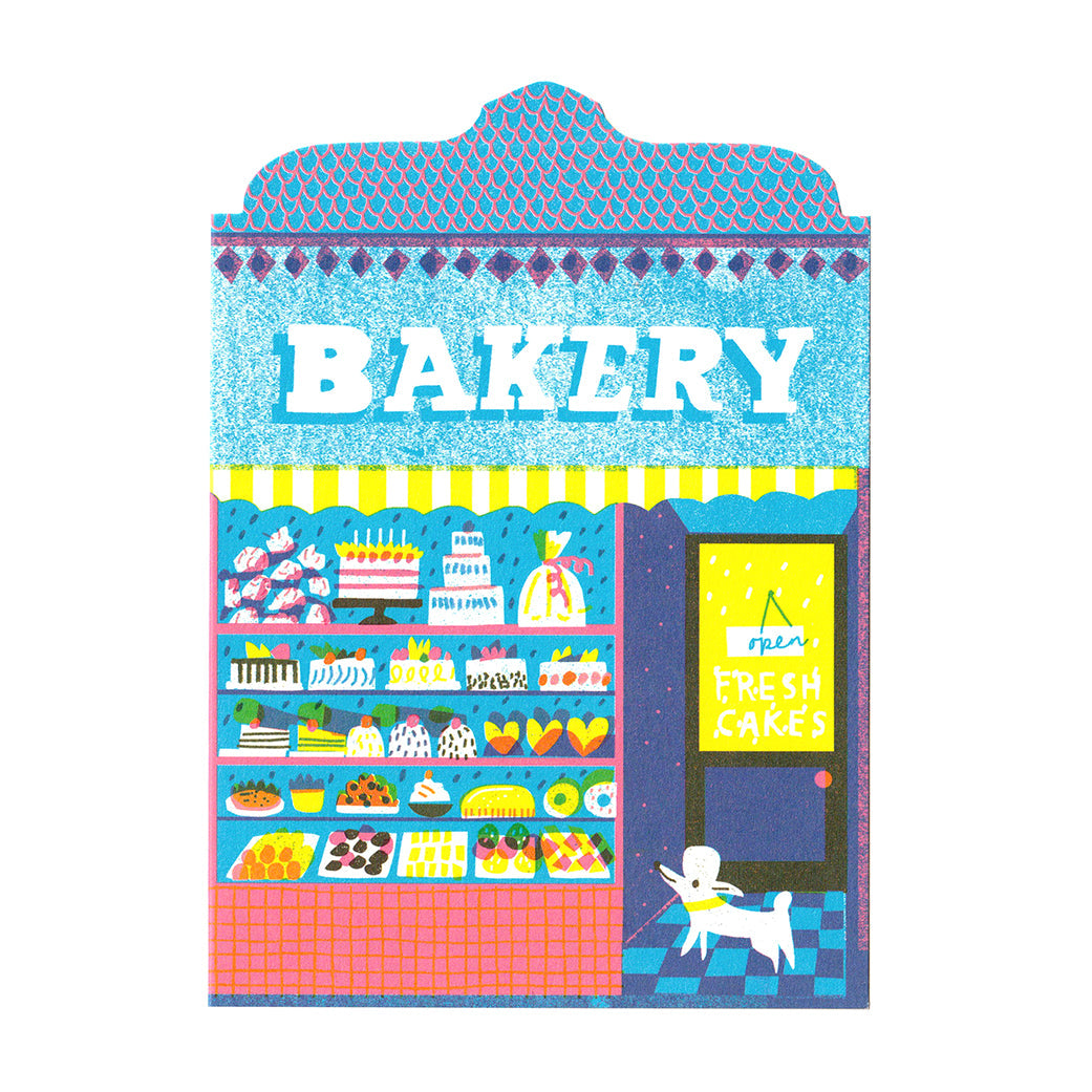 Bakery Shop Greeting Card