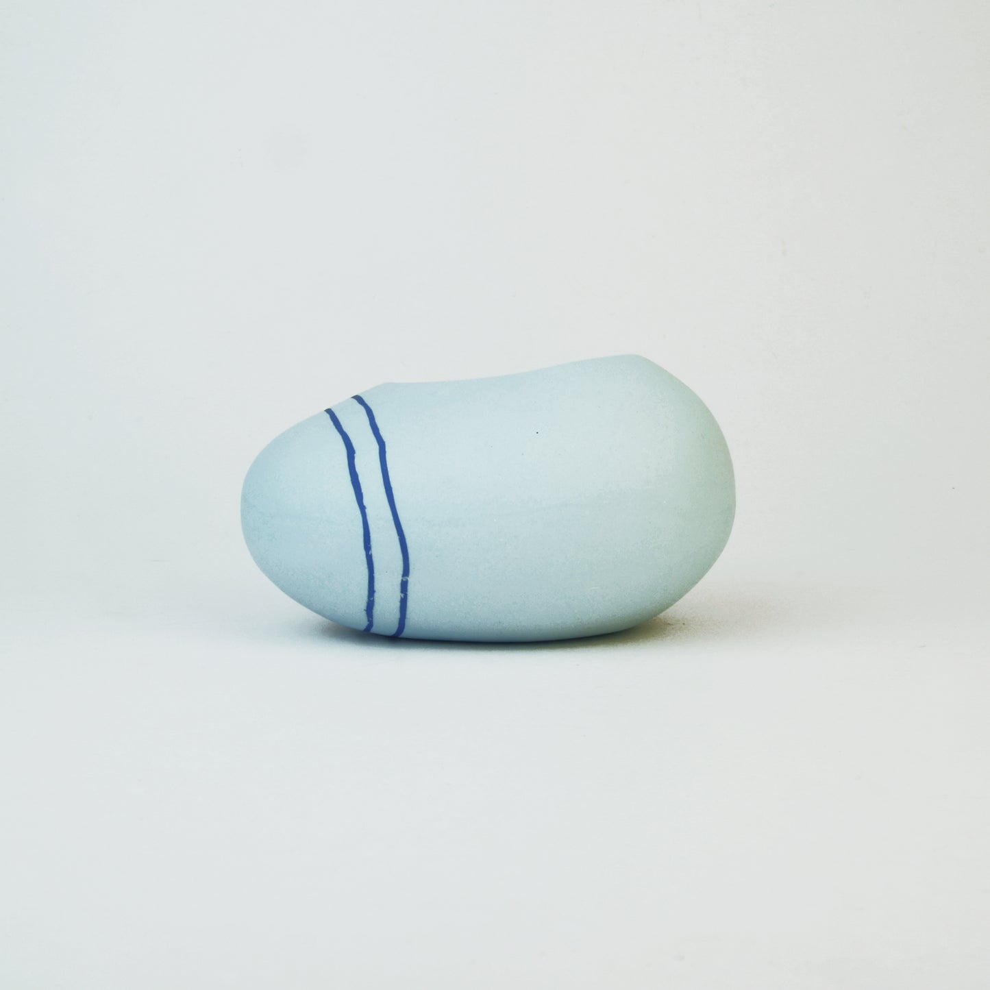 Meandering Series Vessel No. 20 in Sky Blue