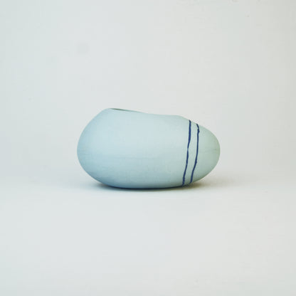 Meandering Series Vessel No. 20 in Sky Blue