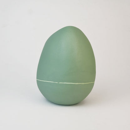 Meandering Series Vessel No. 21 in Cactus Green