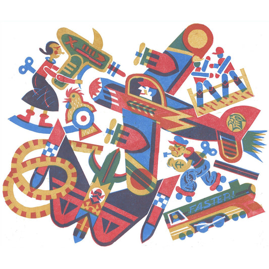 Tin Toys Print