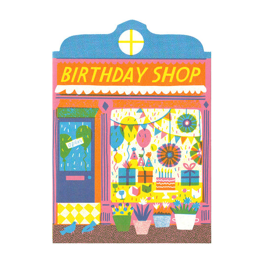 Birthday Shop Greeting Card