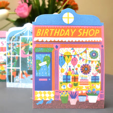 Load image into Gallery viewer, Birthday Shop Greeting Card