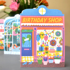 Birthday Shop Greeting Card