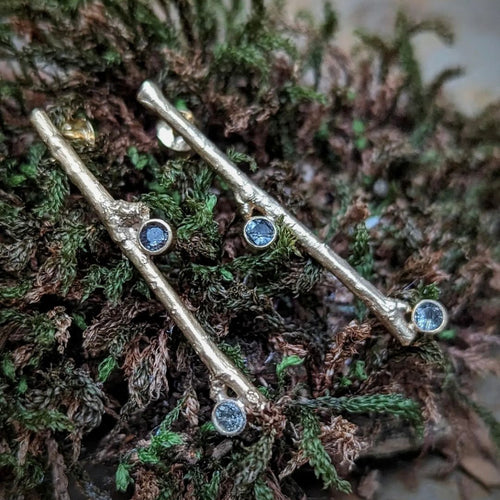 Branch Gemstone Earrings Medium