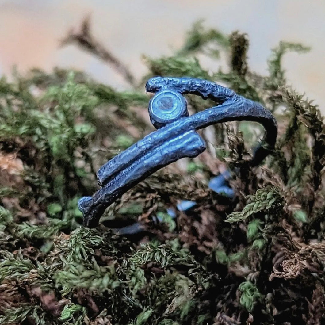 Branch Twist Gemstone Ring