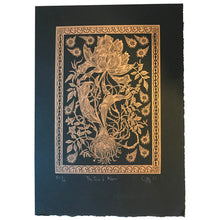 Load image into Gallery viewer, The Time of Meteors in Copper on Black