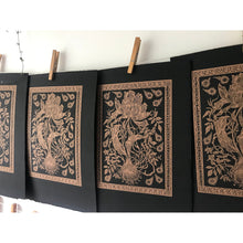 Load image into Gallery viewer, The Time of Meteors in Copper on Black