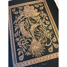 Load image into Gallery viewer, The Time of Meteors in Copper on Black