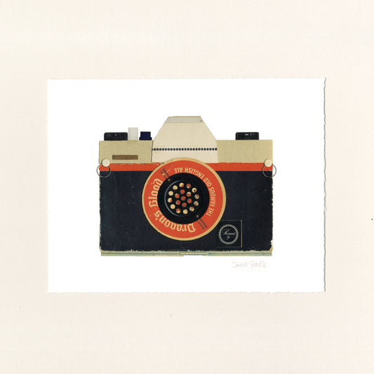 Red Camera Print