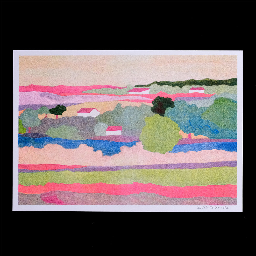 Haute-Marne Landscape Print
