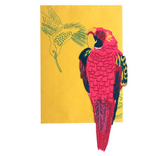 Load image into Gallery viewer, Parrot Greeting Card