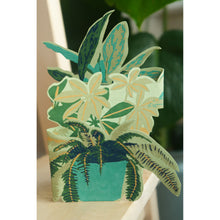 Load image into Gallery viewer, Plant Pot Concertina Greeting Card