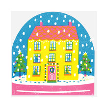 Load image into Gallery viewer, House Large Snowglobe Greeting Card