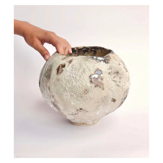Volcanic Lace Moonjar