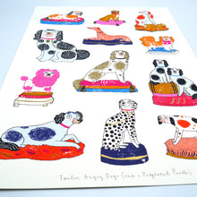 Load image into Gallery viewer, Twelve Angry Dogs (and a Perplexed Poodle)