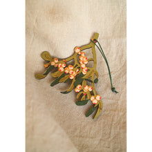 Load image into Gallery viewer, Mistletoe Wooden Ornament