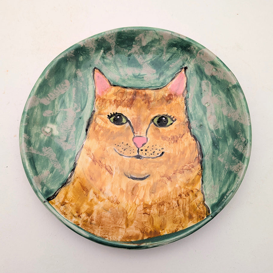 Ginger Cat Small Plate