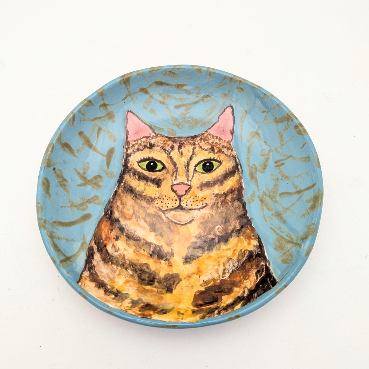 Tabby Cat Small Plate