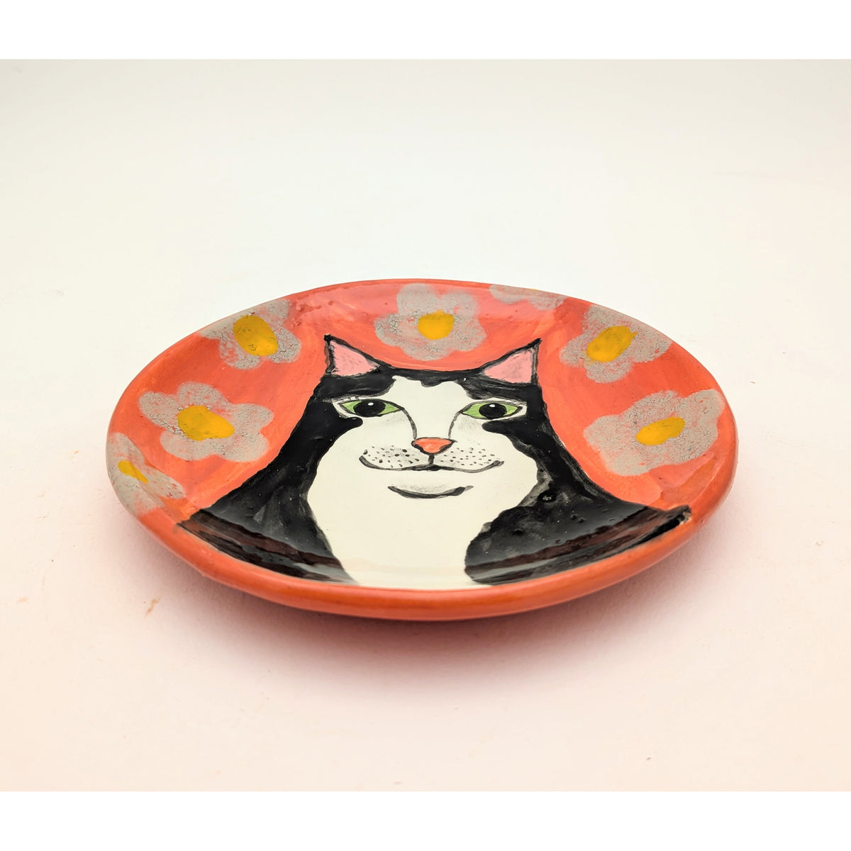 Tuxedo Cat Small Plate