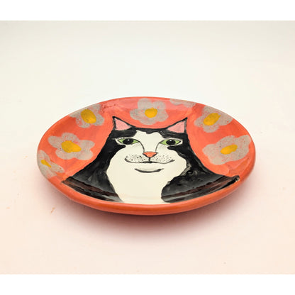 Tuxedo Cat Small Plate