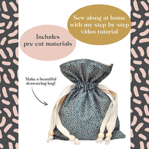 Making Kit - Sew Your Own Drawstring Bag