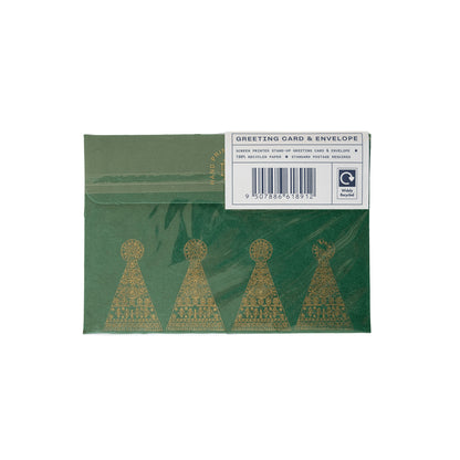 Patterned Tree Greeting Card