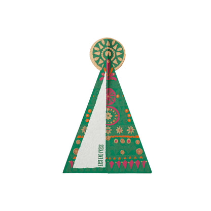 Patterned Tree Greeting Card