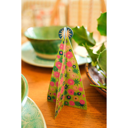 Star Tree Greeting Card