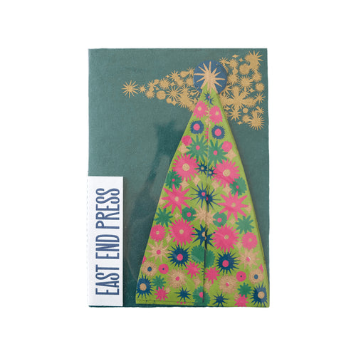 Star Tree Greeting Card