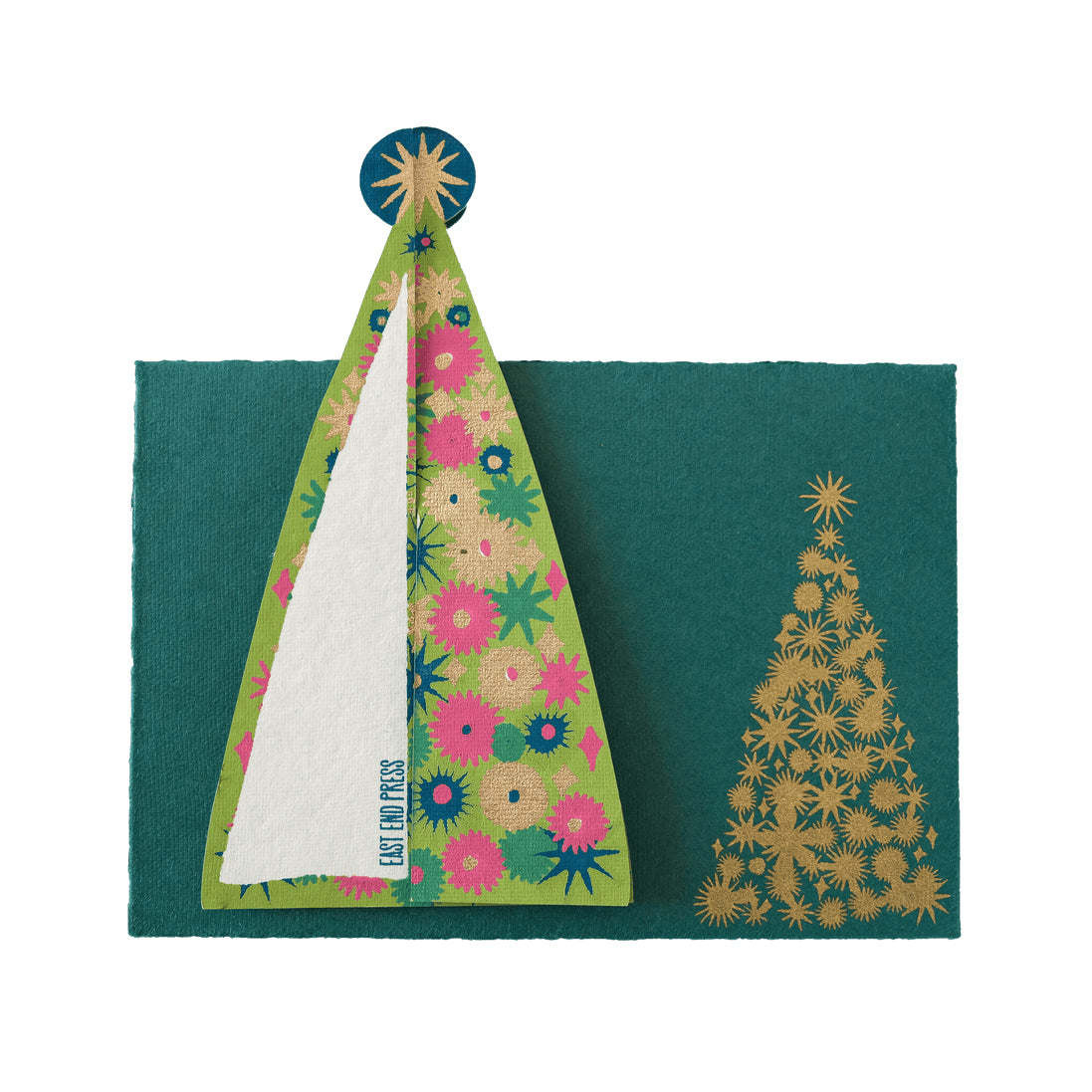 Star Tree Greeting Card