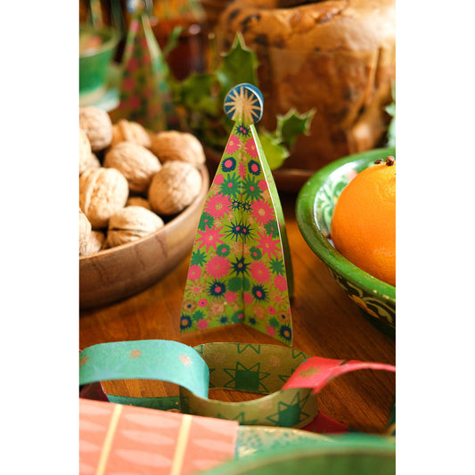 Star Tree Greeting Card