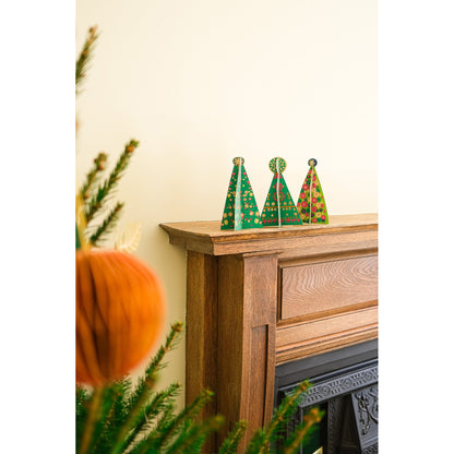 Patterned Tree Greeting Card