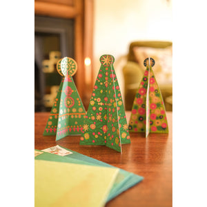 Patterned Tree Greeting Card