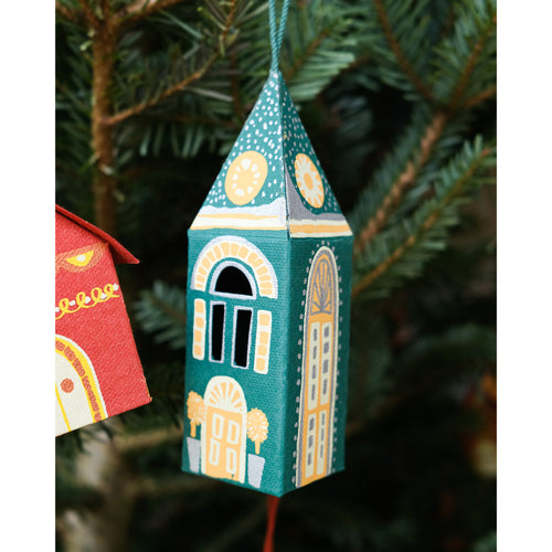 Winter Steeple Board Decoration