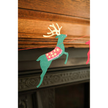 Load image into Gallery viewer, Bright Reindeer Garland