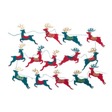 Load image into Gallery viewer, Bright Reindeer Garland