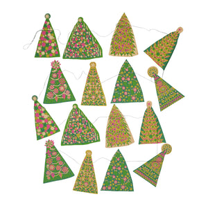 Midcentury Trees Garland