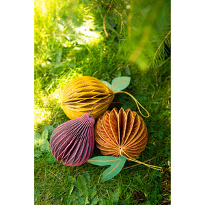 Fig Honeycomb Ornament