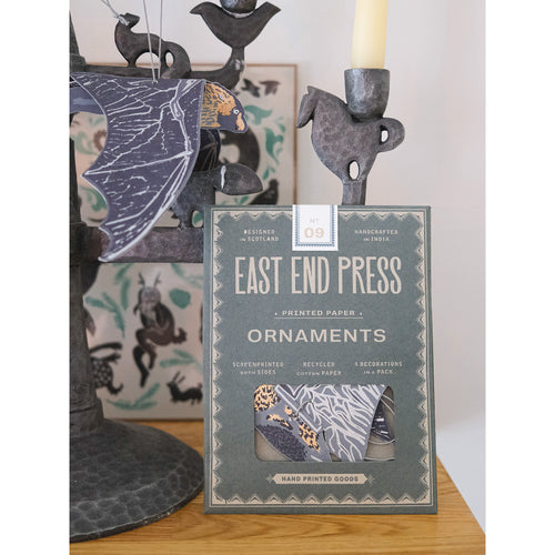 Bats Paper Ornaments