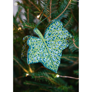 Festive Foliage Paper Ornaments