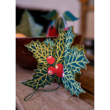 Load image into Gallery viewer, Festive Foliage Paper Ornaments
