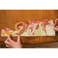 Load image into Gallery viewer, Cupid Concertina Greeting Card