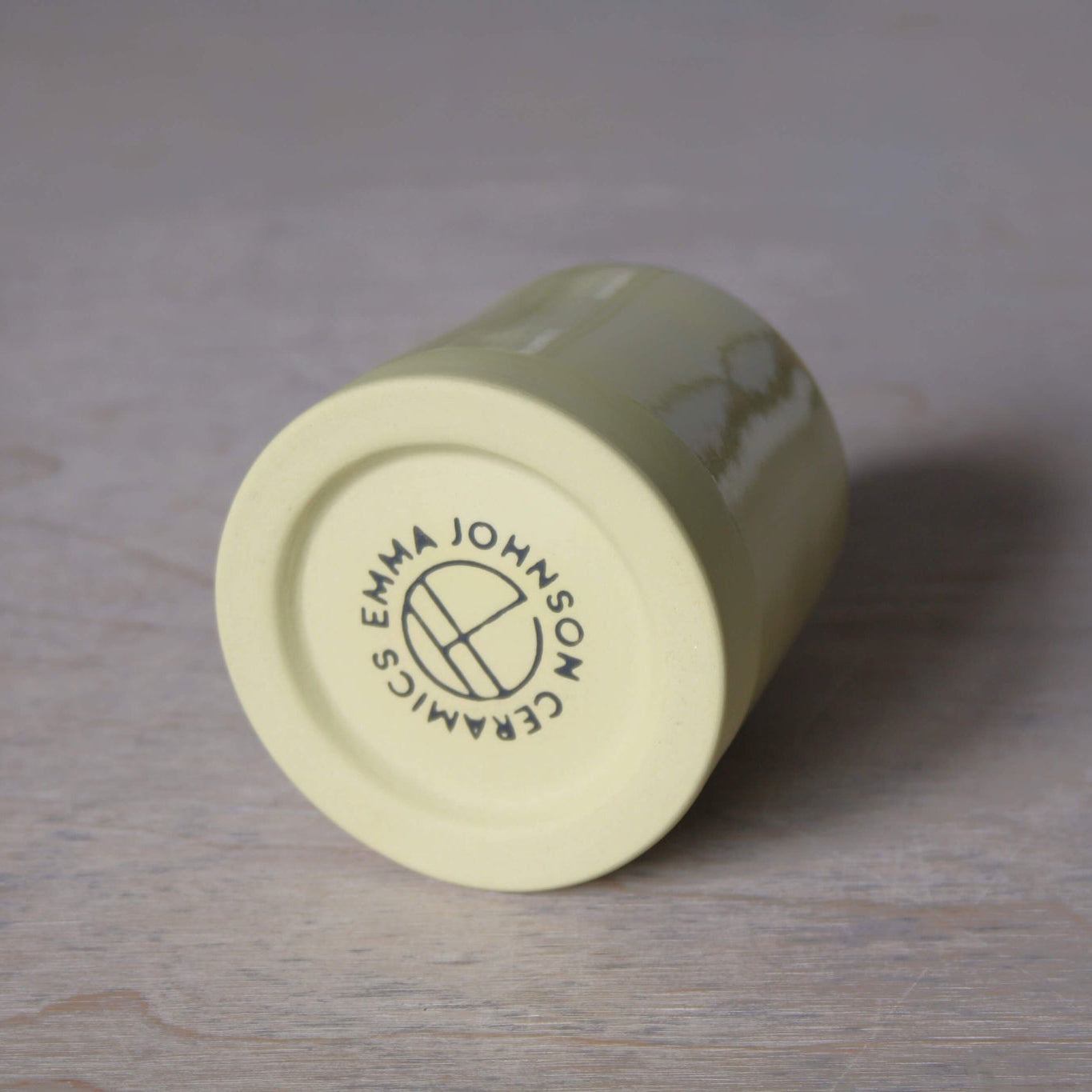 Mini Vase Tall in Citron Yellow