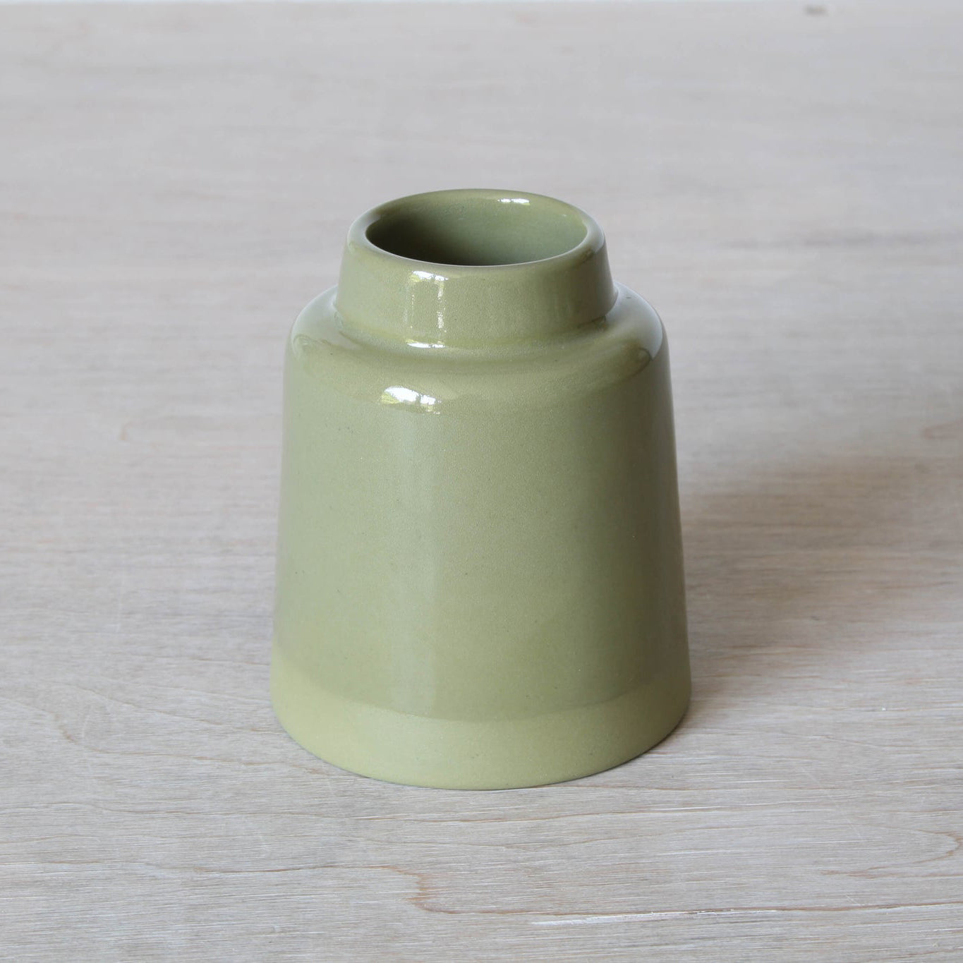 Mini Vase Tall in Moss Green